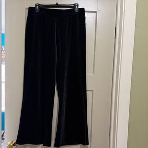 Emma James Black Petite Wide Leg Pants